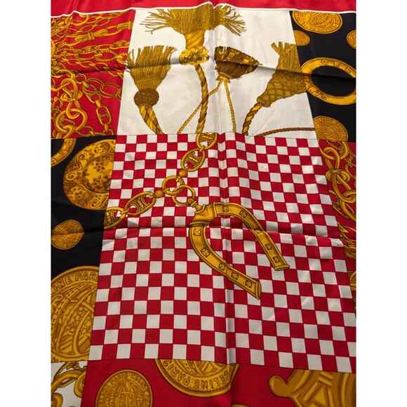 Celine Vintage Silk Scarf - Picture 5 of 6
